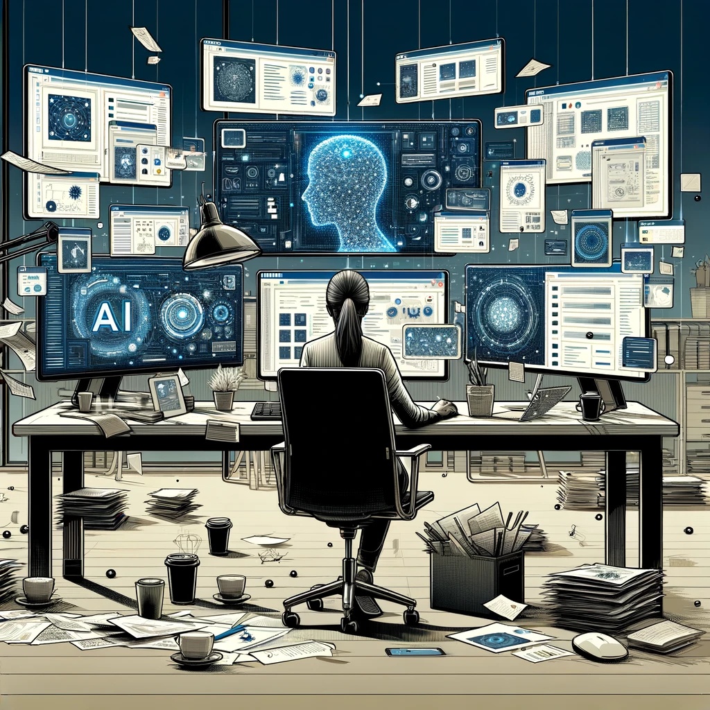 使用AI效率反而變低？職場人士的AI空轉難題- George的私房筆記